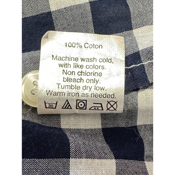 J.Crew Women's Button Up Shirt Womens Sz 8 Blue Black Plaid Printed Top Lot of 3 - Picture 12 of 14
